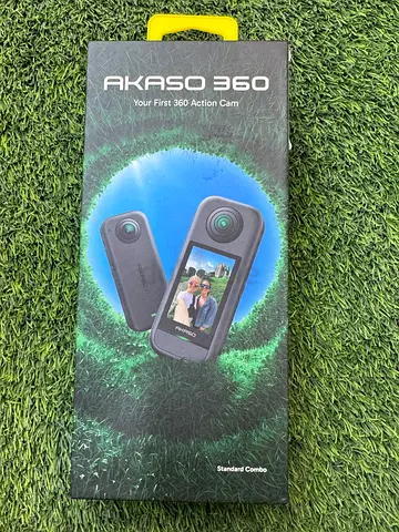 AKASO 360 Action Camera - 5.7K 360 Video with 1/2" 48MP Sensors, 72MP 360 Photo, 360-SuperSmooth, In