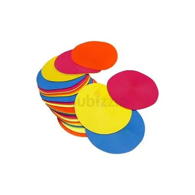 Field Marker Set of 26 - Assorted Color Training Markers for Agility, Football - Brand New