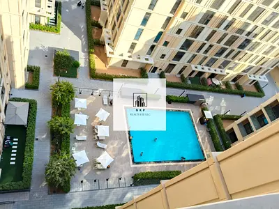 LAVISH LUXURY LUSH FULLY FURNISHED 1BHK POOL VIEW BALCONY
