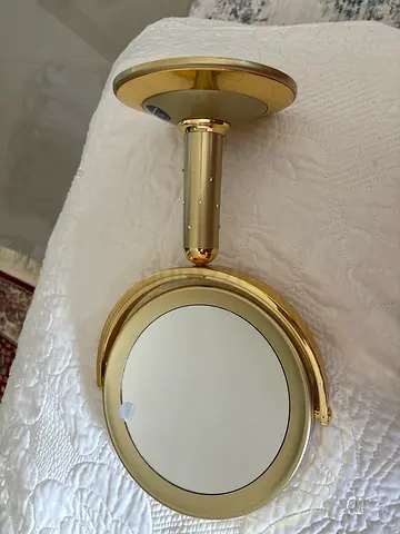 Gold double-sided standing makeup mirror (tabletop) home center *7
