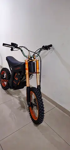 Used off-road dirt bike/motorbike - single seat, knobby tires