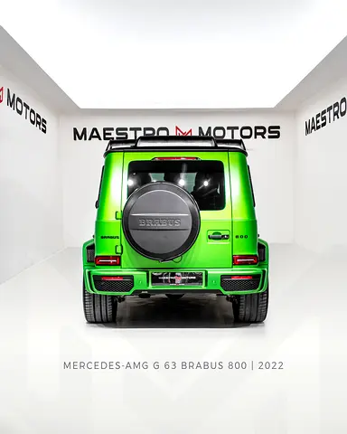 2022 Brabus 800 - MERCEDES AMG G 63 照片 4