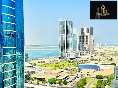 Spacious 1BHK Apartment Sea View Master Bedroom Balcony Built-In Wardrobes 2 Gyms & 2 Swimming Pool