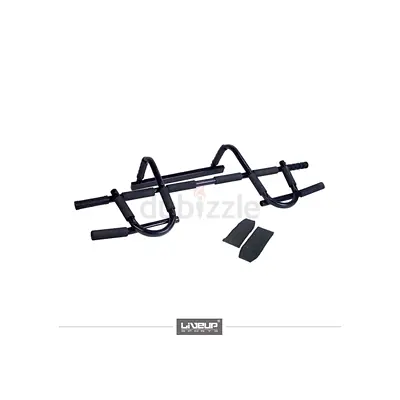 LIVEUP Chin Up Bar with Arm Strap- Doorway Pull Up Bar for Upper Body, Core  - Brand New