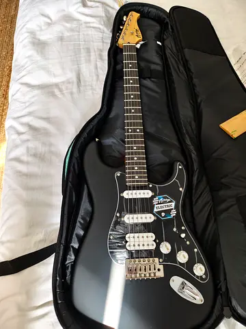 Electric guitar Auriga - Matte black new!