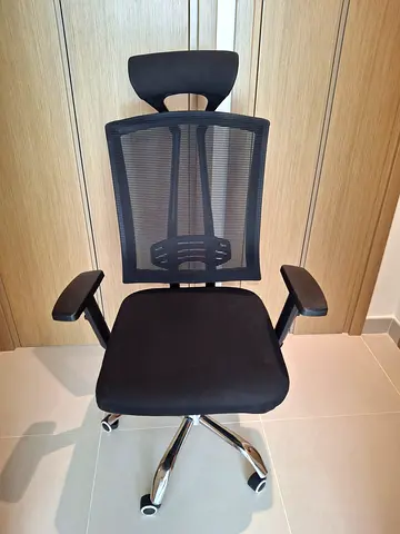 Ergonomic Mesh Office Chair with Headrest and Lumbar Support