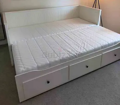 Ikea hemnes day bed with mattress 2
