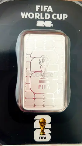 FIFA World Cup 2026 Commemorative 100 gram Silver Bar (Sealed Display) - LBMA certified
