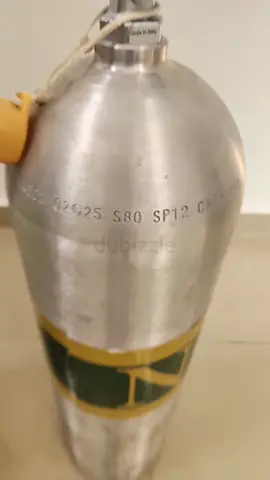 Almost new 15 liter aluminum scuba tank