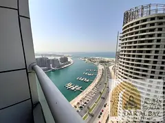 A two-bedroom apartment with a living room is available for annual rent in the Al Khan area of ​