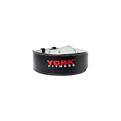 YORK FITNESS Leather Weightlifting Belt - 31–38 Inch Padded Lifting Belt - Brand new