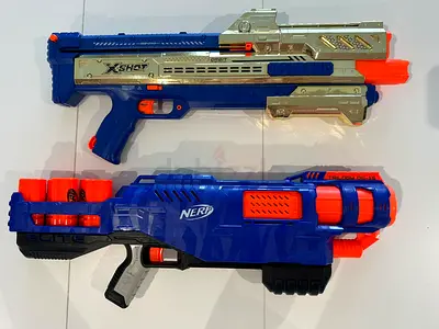 Nerf N-Strike Elite Trilogy DS-15 and the X-Shot Chaos Orbit