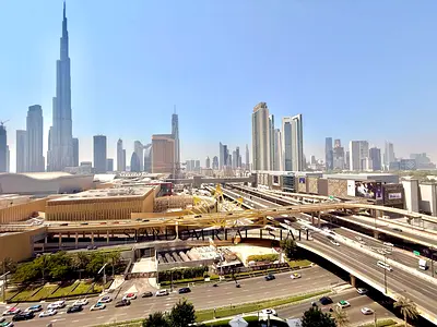 إطلالة على برج خليفة | جاهز للسكن | 3 غرف نوم