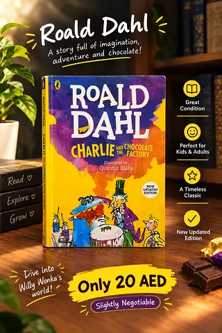 Roald Dahl - Charlie and the Chocolate Factory (Updated Edition) - Excellent Condition ⭐NEGOTIABLE⭐