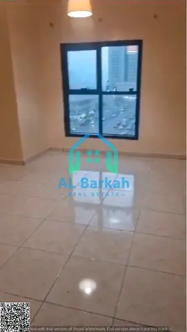للبيع في أبراج الخور – عجمان | غرفتين وصالة مع غرفة خادمة وإطلالة مفتوحة