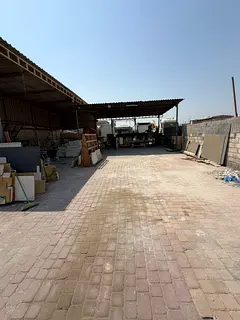550 sq. mt. Operational Marble Factory for Rental in Sharjah Industrial 13; Direct from the OWNER.