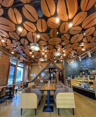 Coffee Shop Fit-Out | Counter, Lighting & Furniture