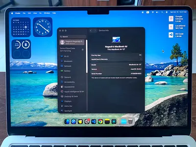 Apple MacBook Air M3 13.6" | 16GB RAM | 512GB SSD | Silver | June 2026