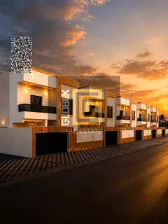 Modern villa for sale featuring a contemporary, sophisticated design. Last villa availableโseize t