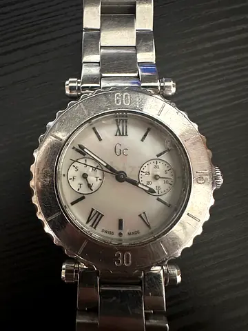 GC Guess Collection Silver Stainless Steel Watch – Swiss Made