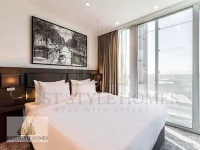 6 MONTHS BOOKING, MONTHLY PAYMENTS, Two Bedroom Hall, Fully Furnished Hotel Apartment