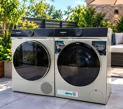 Siemens iq700 new model washer and dryer set digital with wifi 10 kg washer 9 kg dryer