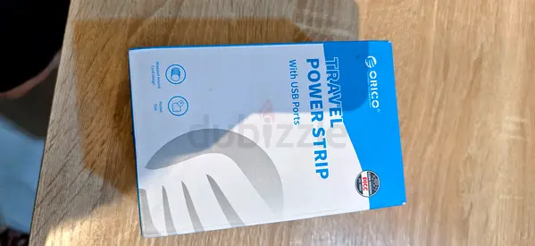 Orico Travel Power Strip with USB Ports - New in Box