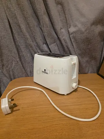White 2-slice Toaster - Used, Working