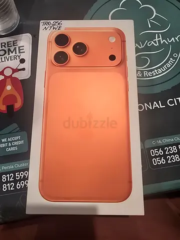 I phone 17pro max 256gb Unused