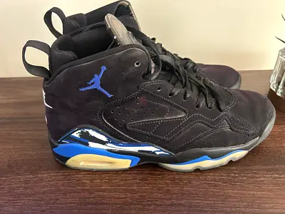 Air Jordan 8 Retro sneakers - black/blue, perfect condition size 42.5