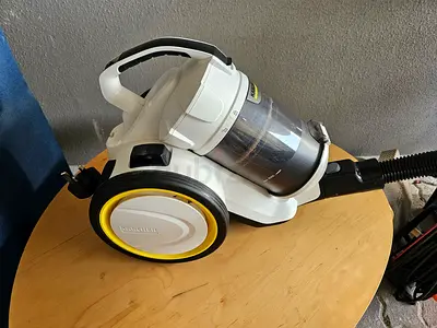 Karcher Bagless Hand Vacuum Cleaner, 0.9 L, 1100 W, Yellow, VC 3 Plus