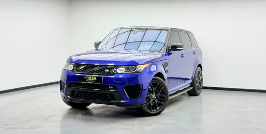 2015 Range Rover Sport SVR, Service History, Carbon Fiber Interior, Excellent Condition, GCC