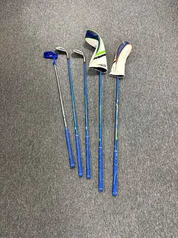 Set of 5 Used PGM Golf Clubs with Headcovers for kids