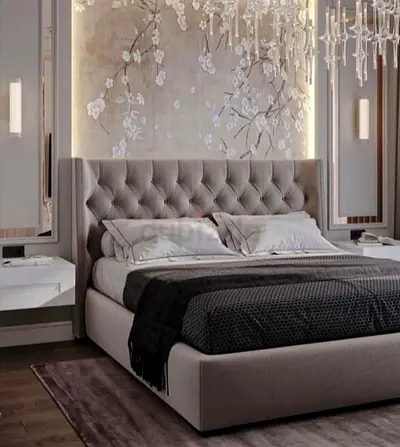 BRAND New High Quality Luxury King Size Bed Including Spring Mattress