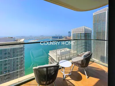 1 Cheque / Multiple | Furnished | Palm View | High floor