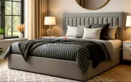 Luxury Design New Royal  King size Luxury Family bed With Mattress Available