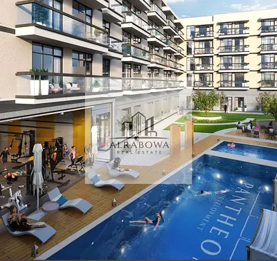 Pool View 1BR | Pantheon Elysee II | Balcony Apartment
