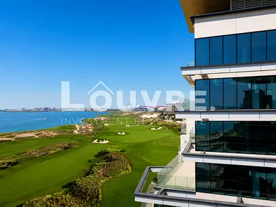 Corner 3BR+M | Full Golf & Sea Views | Vacant | Upgraded
