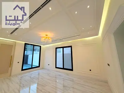 For sale: A villa featuring a prime location, an excellent internal layout, and a sophisticated classic design. It includes a private swimming pool an