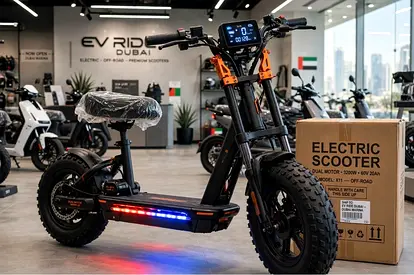 *YUME X11 Electric Scooter 5600W Dual Motor With Seat - Off-Road - 1400 AED Fixed*