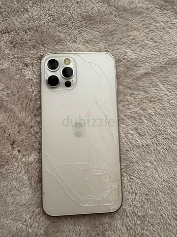 iPhone 13 Pro Max - Silver (Back Glass Cracked) -
