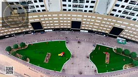 For rent, two rooms and a hall with parking in Ajman Pearl Towers