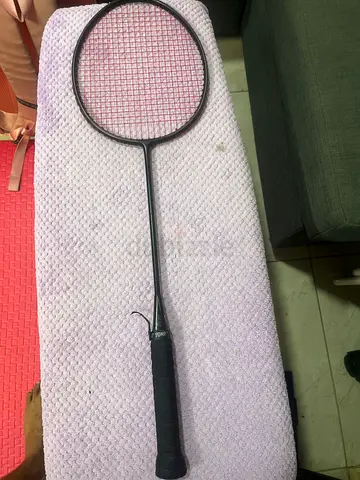 Yonex badminton racket, carbonex20 special, made in Japan, BG 65 yonex string, 26 lbs tension