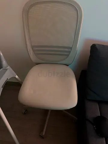 Ikea Office chair - White mesh office chair as new, used 2 months in total