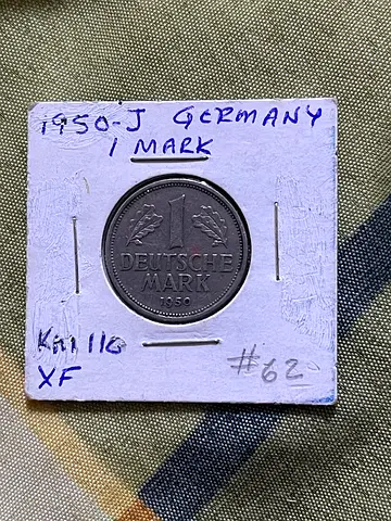 1950 Germany Coin – Vintage European Collectible