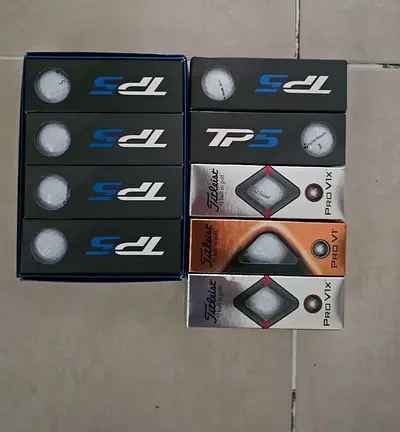 Bridgestone TP5 and Titleist Pro V1 Golf Balls - Mixed Set