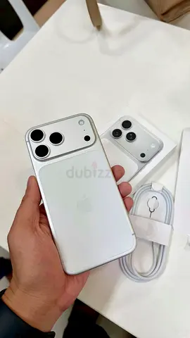 I phone 17 pro max Master Copy White Color