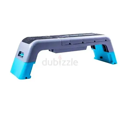Multi Function Deck (121×33×20CM) - Adjustable Aerobic Step Platform - Brand New