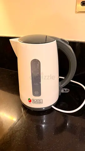 Black & Decker Electric Kettle - 1.7L, White (Used)