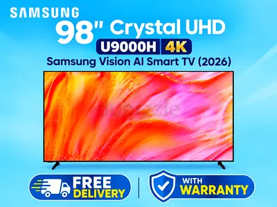 98" Crystal UHD U9000H 4K Samsung Vision AI Smart TV (2026)